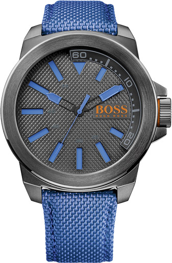 BOSS Orange Men's New York Analog Display Quartz Blue Watch 1513008