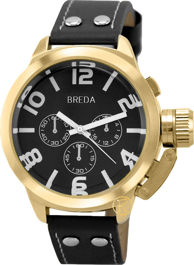 Breda Gold Black Strap 1626