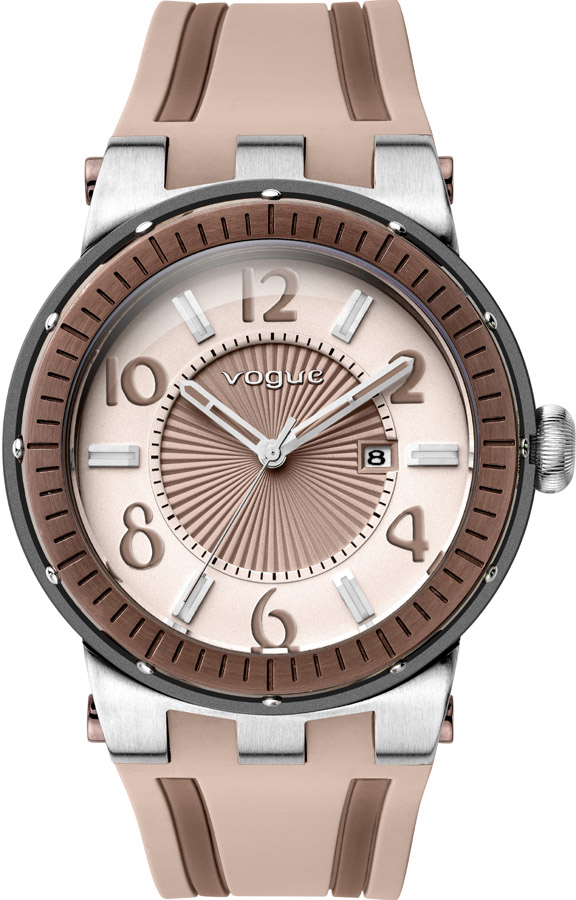 Vogue New Look Beige Silicone Strap 17005.4A