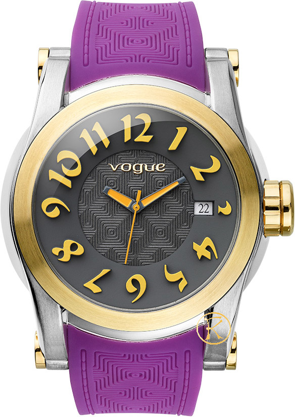 Vogue Joy Purple Rubber Strap 17302.5