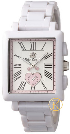 Juicy Couture Trendy White Socialite Watch 1900465