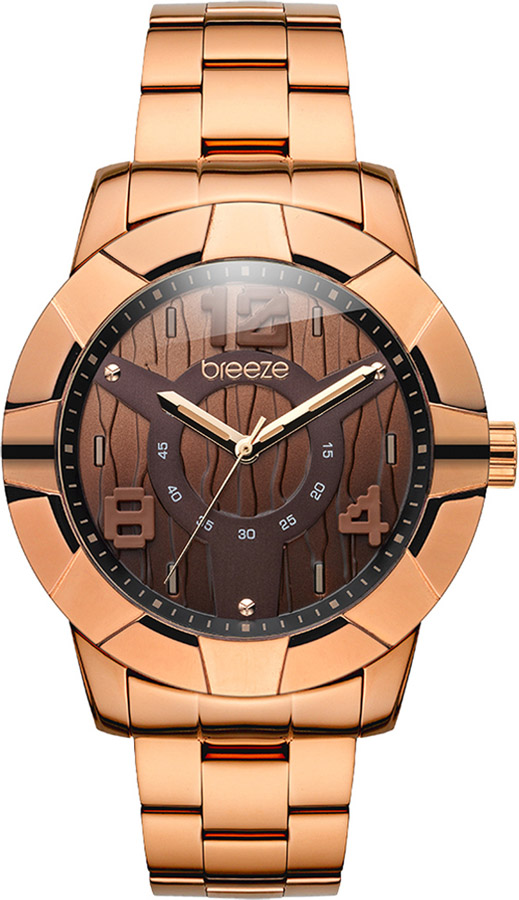 BREEZE Spectrum Vibe Rose Gold Stainless Steel Bracelet 210451.6