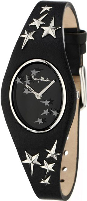 Thierry Mugler Black Leather Strap 4700302
