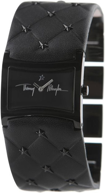 Thierry Mugler Black Leather Strap 4702606