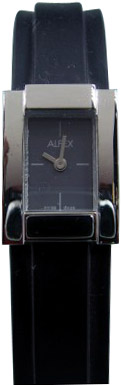 Alfex Black Rubber Strap 5432/02