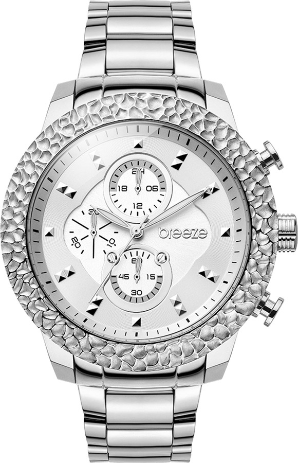 BREEZE Starry-Eyed Chronograph Stainless Steel Bracelet 610441.1