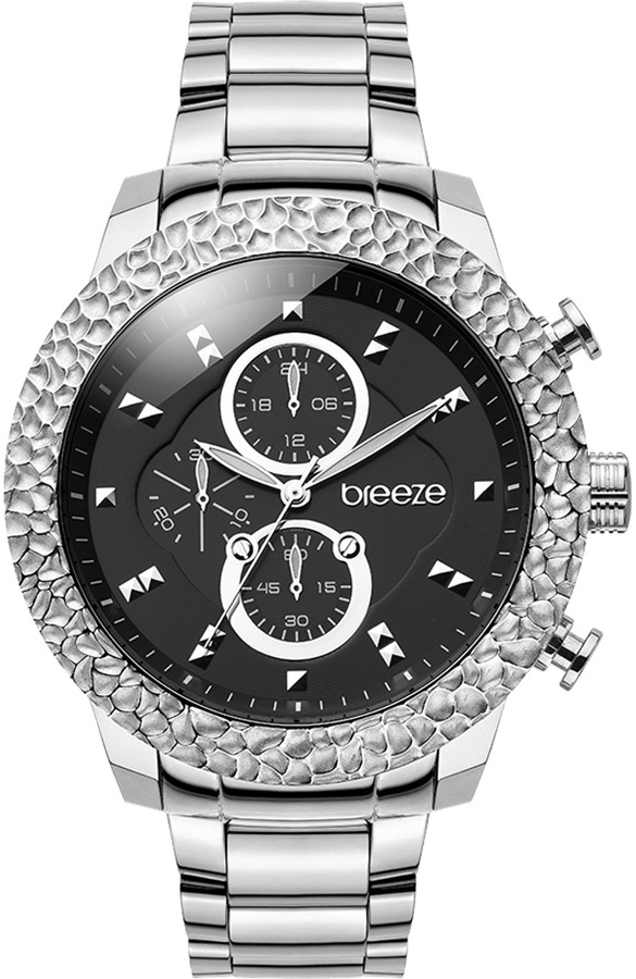 BREEZE Starry-Eyed Stainless Steel Chronograph 610441.2