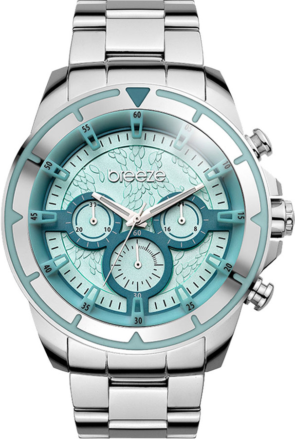 BREEZE WildCard Stainless Steel Chronograph 610461.3