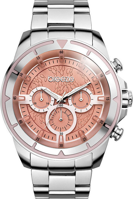 BREEZE WildCard Stainless Steel Chronograph 610461.5