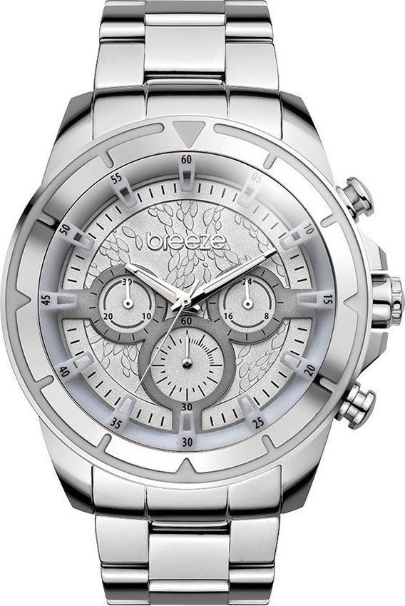 BREEZE WildCard Stainless Steel Chronograph 610461.6