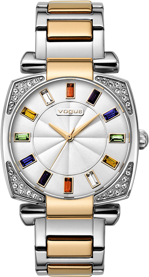 VOGUE Hollywood Crystals Two Tone Stainless Steel Bracelet 70297.1A