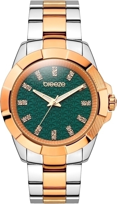 BREEZE Star-Blazed Two Tone Stainless Steel Bracelet 710531.9
