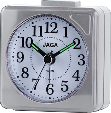 Ξυπνητήρι μπαταρίας JAGA A907 Ασημί