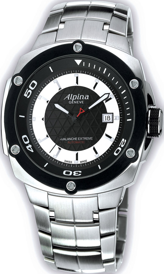 Alpina Extreme Avalanche Automatic Stainless Steel Bracelet AL525LBS5AE6B