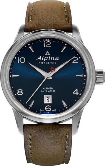 ALPINA Alpiner Automatic Brown Leather Strap AL-525N4E6