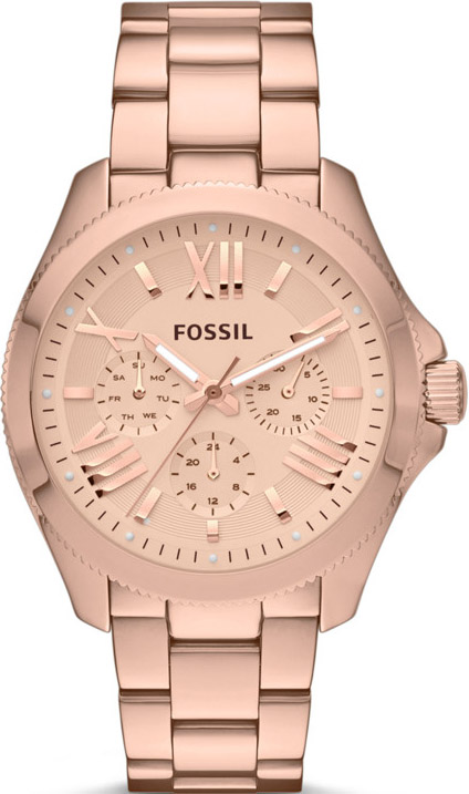 FOSSIL 100M Rose Gold Stainless Steel Bracelet AM4511