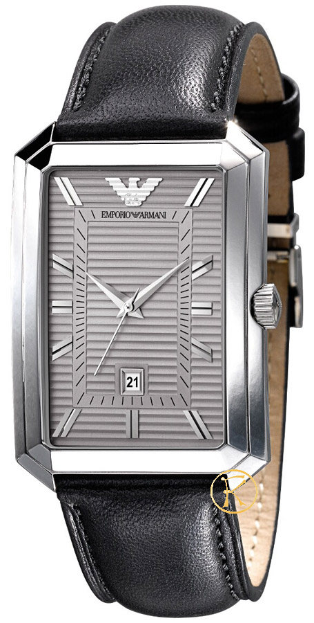 Emporio Armani Mens Classic All Grey Watch AR0457