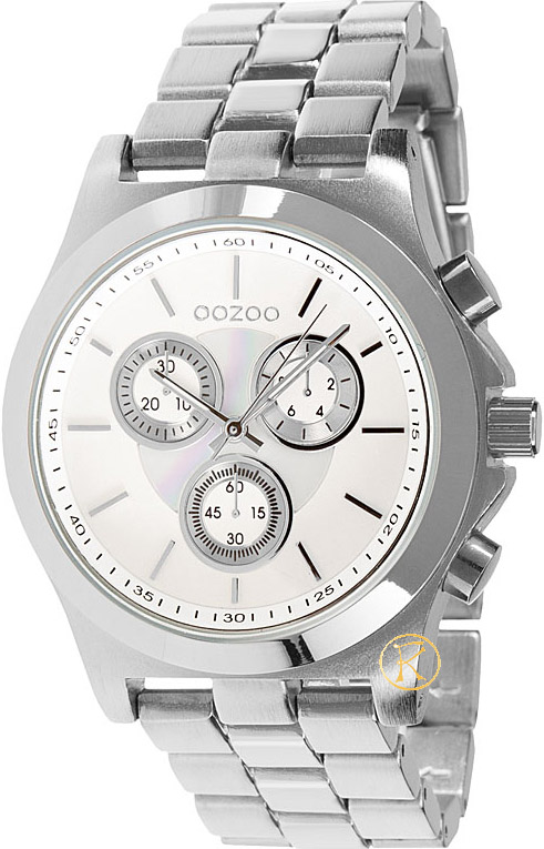 Oozoo Timepieces Silver Dial Bracelet C6225