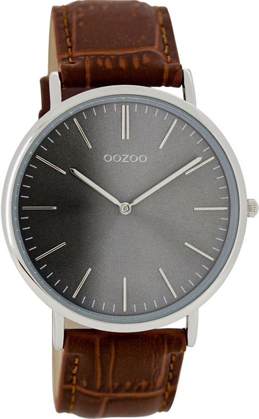 OOZOO Timepieces Vintage Brown Leather Strap C6941