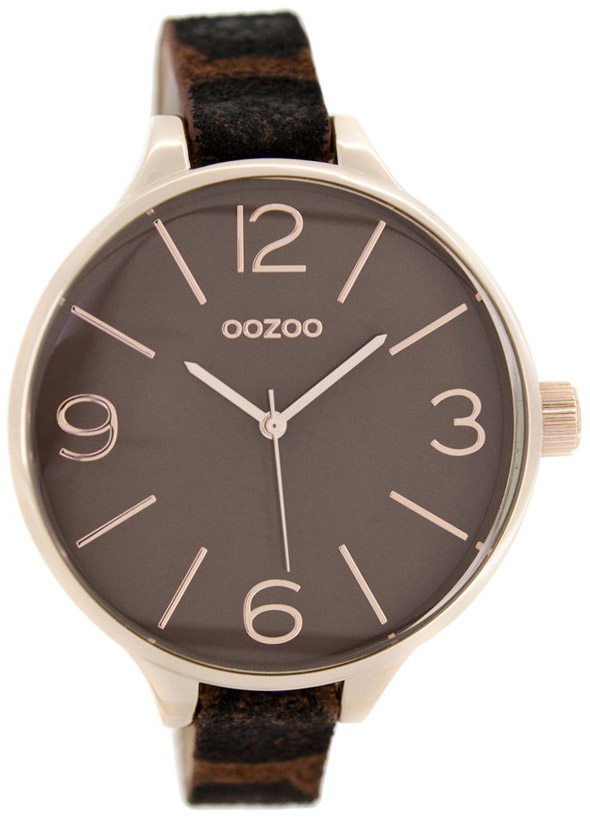 Oozoo Brown Leather Strap C7158