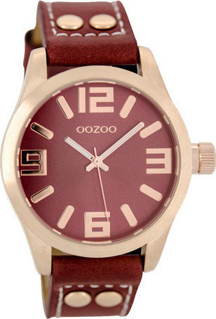 Oozoo Bordeau Leather Strap C7214