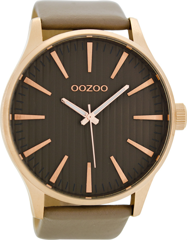 OOZOO Timepieces Brown Leather C8562