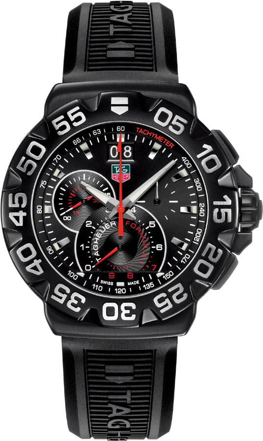 Tag Heuer Formula 1 Grande Date Chronograph Mens Watch Model CAH1012.BT0717