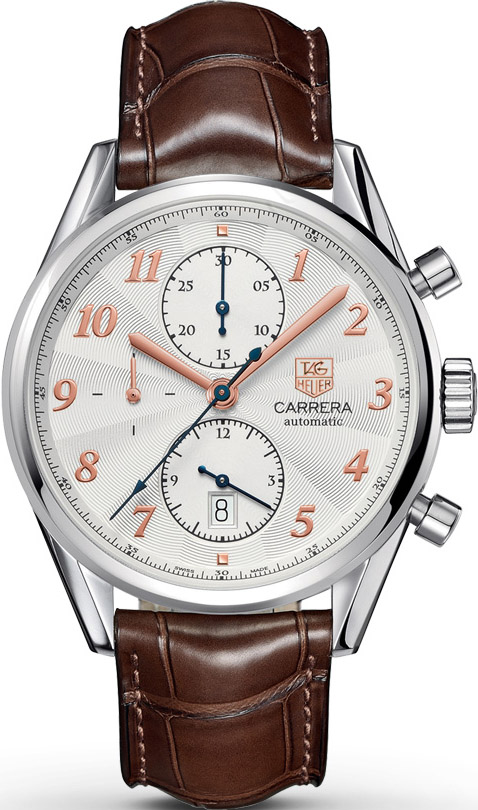 Tag Heuer Men's Carrera Heritage Silver Dial Dress Watch CAS2112.FC6291