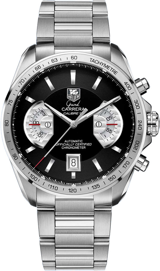 TAG Heuer Men's Grand Carrera Chronograph Calibre 17 RS Watch CAV511A.BA0902