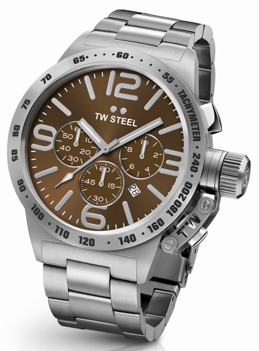 TW Steel Canteen Stainless Steel Chrono CB24