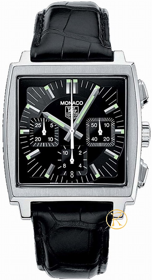 TAG Heuer Men's Monaco Automatic Chronograph Watch CW2111.FC6177