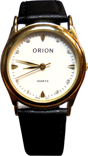 Orion Black Leather Strap A-41837