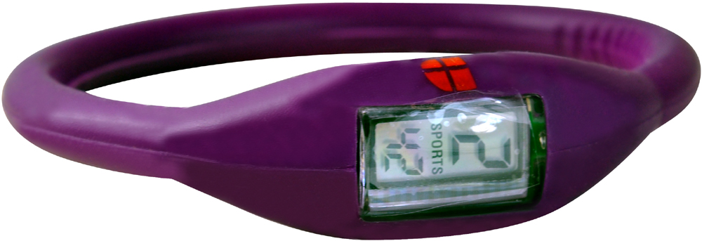 D-Watch Purple Rubber Strap 74PR