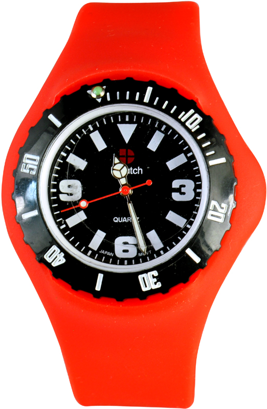 D-Watch Red Silicone Strap YL-SPO22