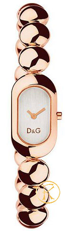 D&G Ladies 'Treats' Stainless Steel Rose Gold DW0229