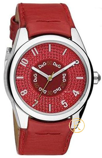 D&G Ladies Sandpiper Red strap Watch DW0260