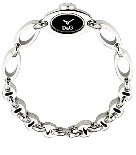 D&G Interlace Bands Stainless Steel Bracelet  DW0338