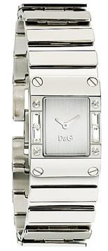 DOLCE & GABBANA kilt Silver Stainless Steel Bracelet DW0345