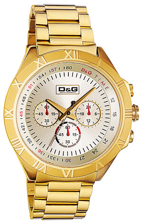 D&G PAMPELONNE Stainless Steel Chronograph  DW0432