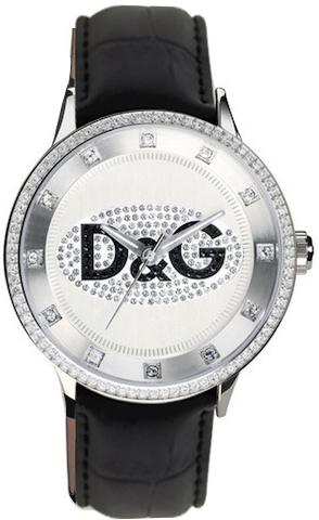 Dolce & Gabbana Prime Time Black Leather Strap DW0504