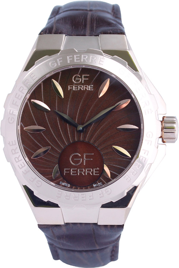 Gianfranco Ferre Brown Leather Strap GFRG3087
