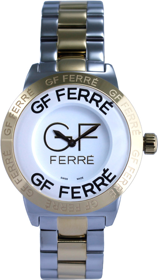 Gianfranco Ferre GF Two Tone Stainless Steel Bracelet GFSG3079