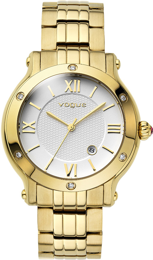 Vogue Grace Gold Crystals Stainless Steel Bracelet 97006.1