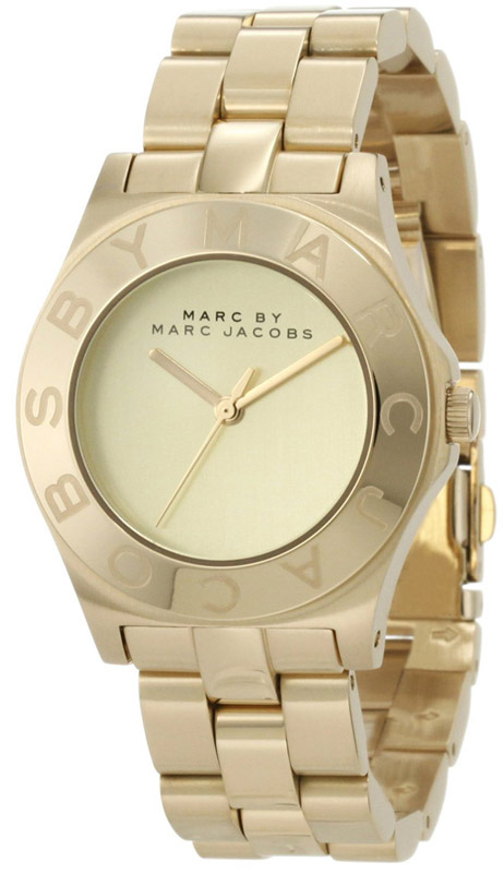 Marc by Marc Jacobs Women's Blade Gold Watch MBM3126