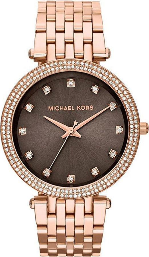 Michael Kors Women's Darci Rose Gold Glitz Bracelet Watch MK3217