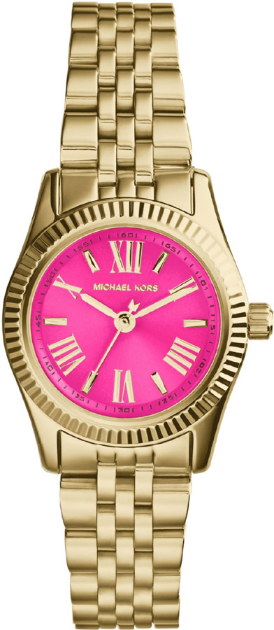 Michael Kors Petite Lexington Gold-Tone Stainless Steel Women's watch MK3270