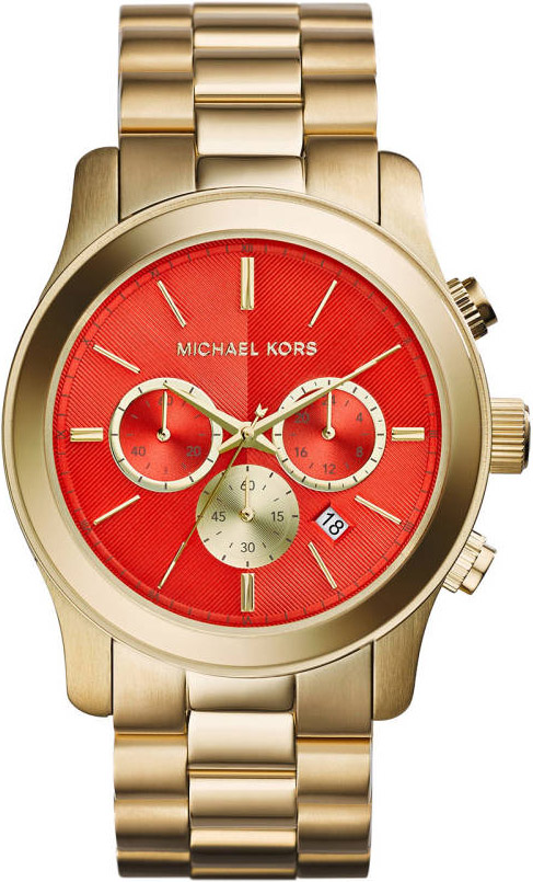 MICHAEL KORS Runway Gold Stainless Steel Chronograph MK5930