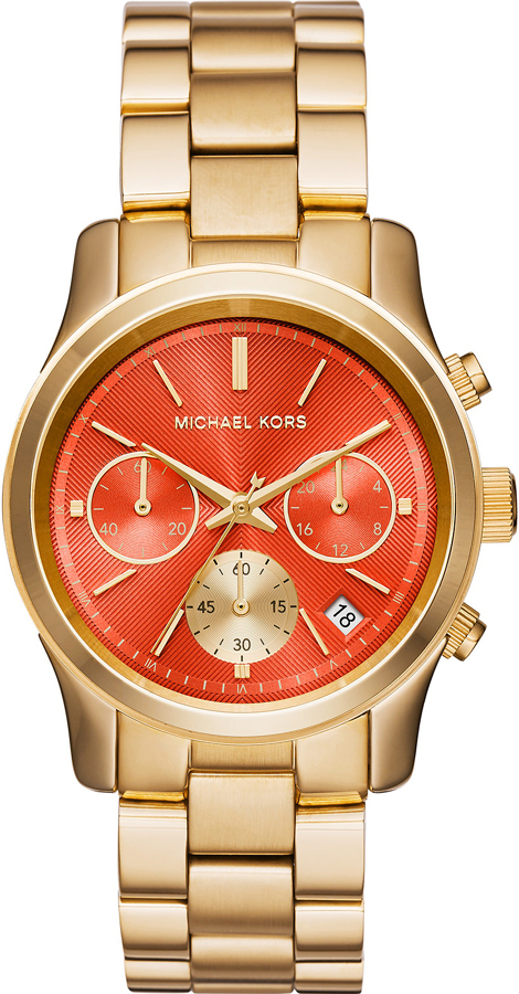 MICHAEL KORS Runway Gold Stainless Steel Chronograph MK6162