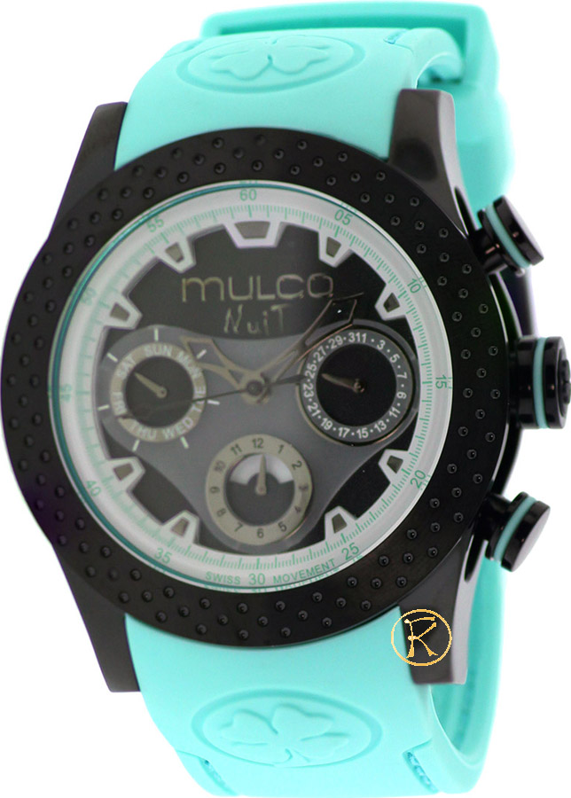 Mulco NUIT MIA Chronograph Watch Swiss Movement MW5-1962-443