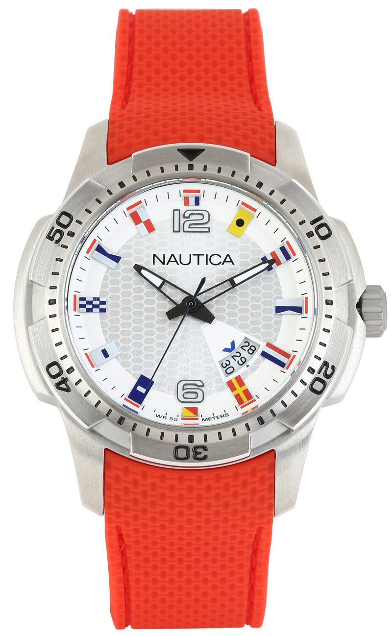 Nautica mens watch NCS 16 Flags NAI13513G